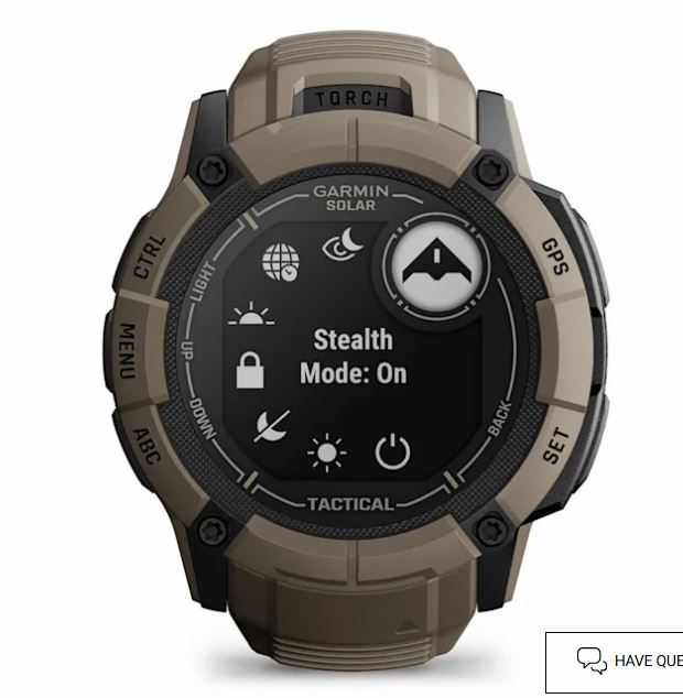 Instinct® 2X Solar - Tactical Edition Tactical Edition, Coyote Tan