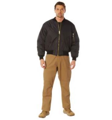 Rothco Enhanced Nylon MA-1 Flight Jacket