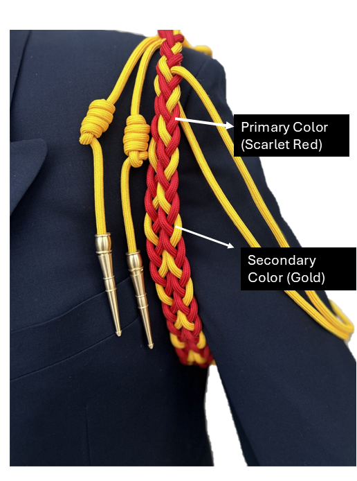 Double Braid Citation Cord, (2) Color