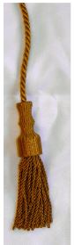 3 in. Gold Cord & Tassel