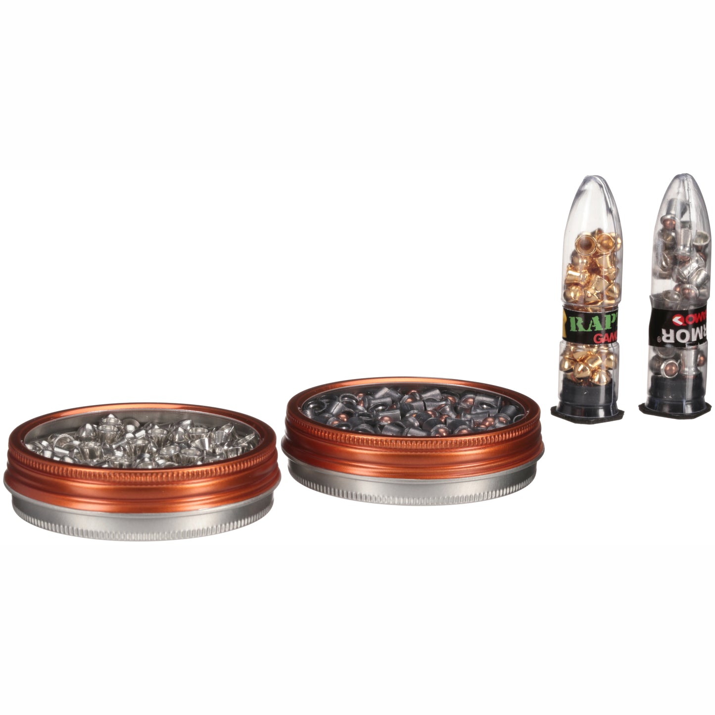 Gamo COMBO PACK PERFORMANCE .22 CAL. (Platinum, Armor PBA, Raptor PBA, Rocket)