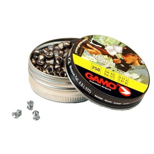 Gamo MAGNUM (SPIRE POINT DBL RING) .177 CAL. TINS OF 250 - BLISTER