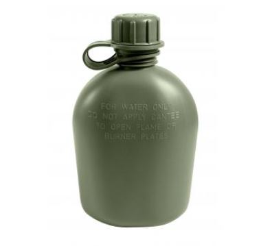 Genuine G.I. 3 Piece 1 Quart Plastic Canteen