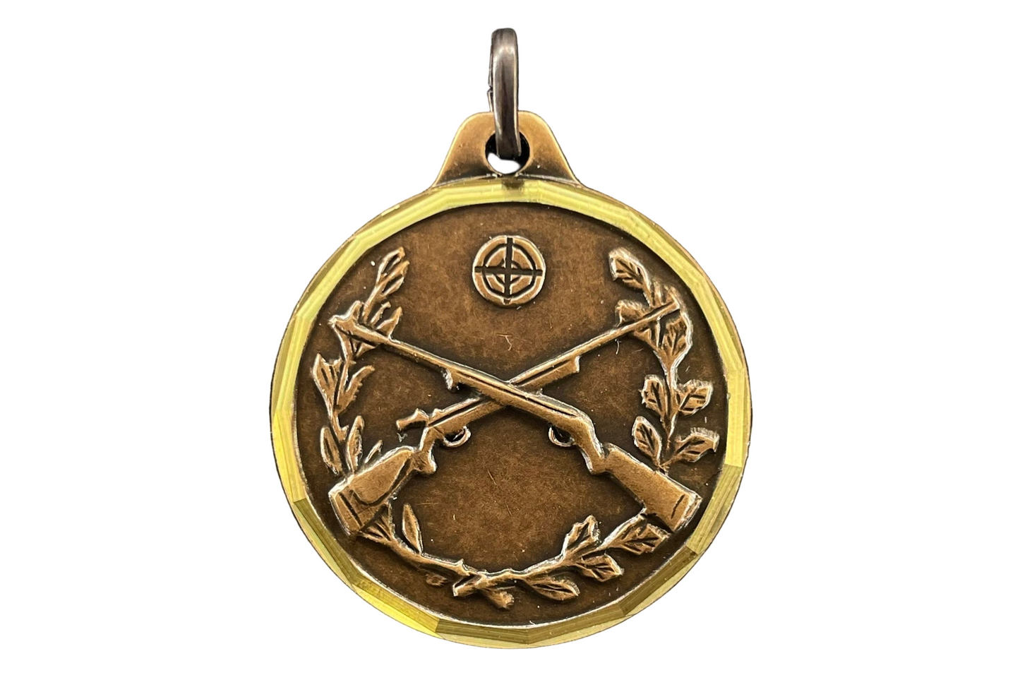E-Series Medal Bronze, Crossed Rifles