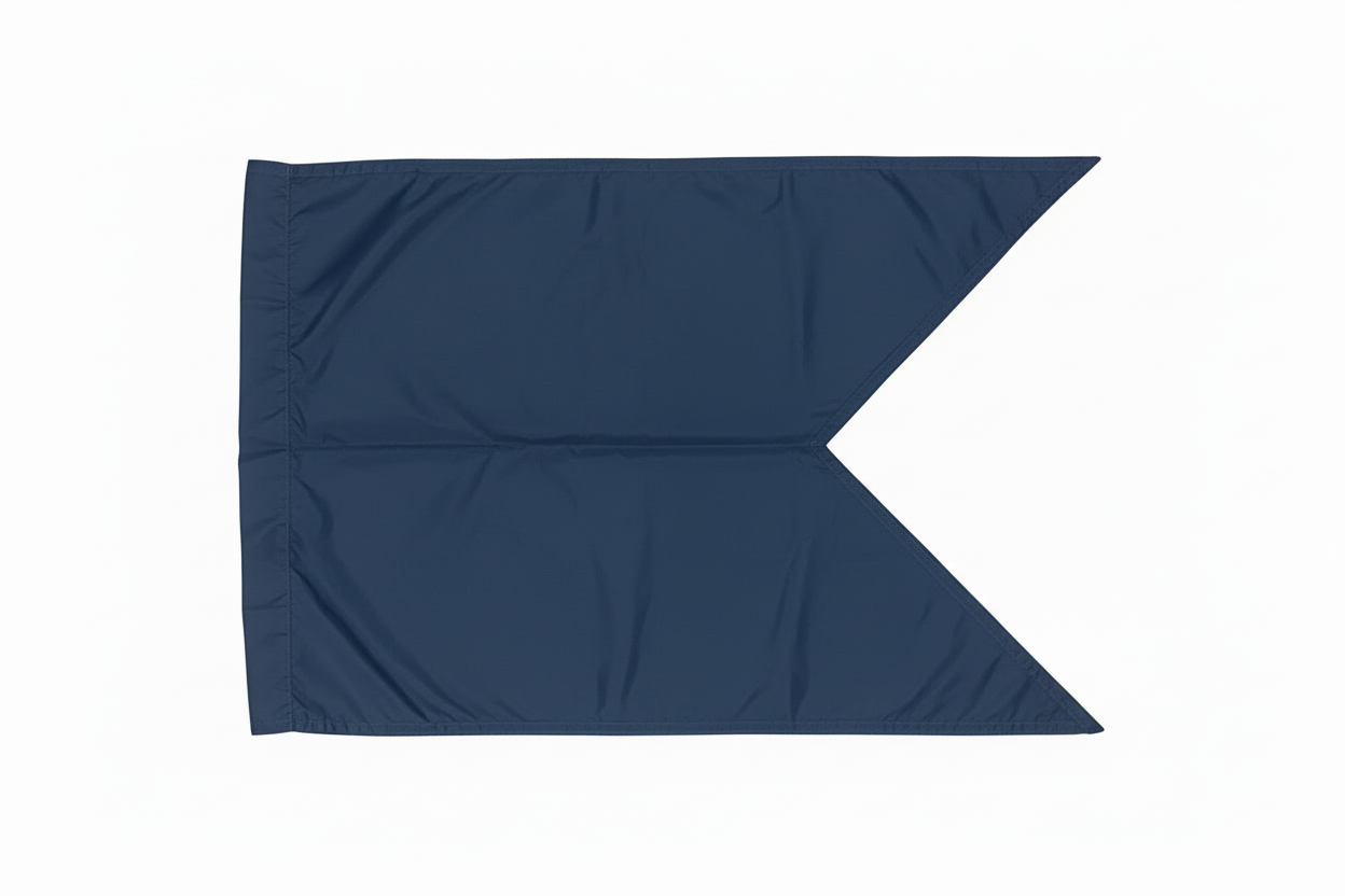 Custom Guidon Flag Double Sided Embroidered (Quick 2-3 Month ETA)
