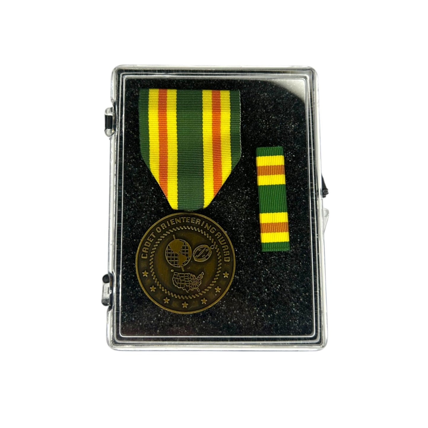 N-SERIES STOCK MEDAL SET -Orienteering Award Medal, Ribbon & Drape Set (N-3-5)