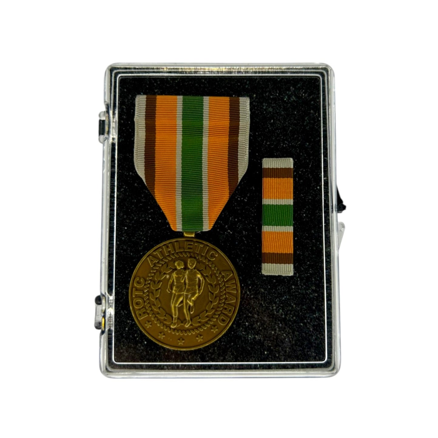N-SERIES STOCK MEDAL SET -ROTC Athletic Medal, Ribbon & Drape Set (N-2-3)
