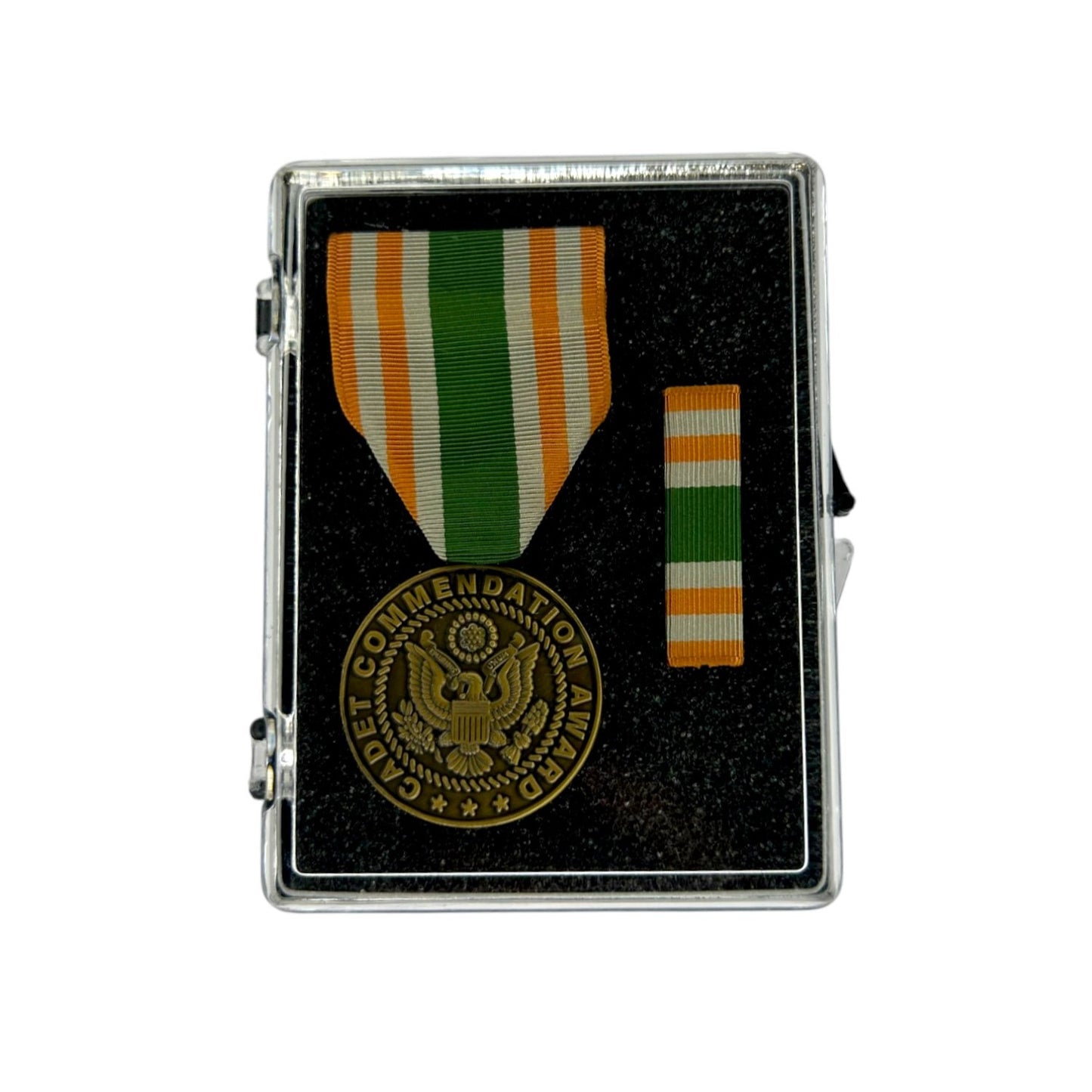 N-SERIES STOCK MEDAL SET -Commendation Award Medal, Ribbon & Drape Set (N-3-9)