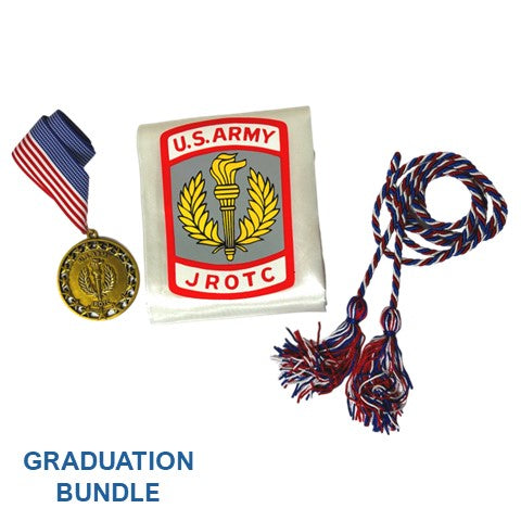 ARMY JROTC White Graduation Stole