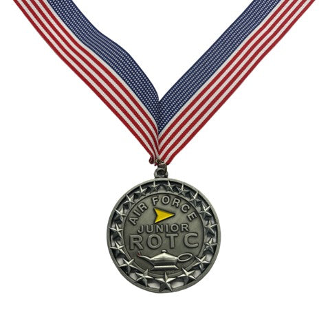 AIR FORCE JROTC Graduation Silver Medal (2.75 inches)