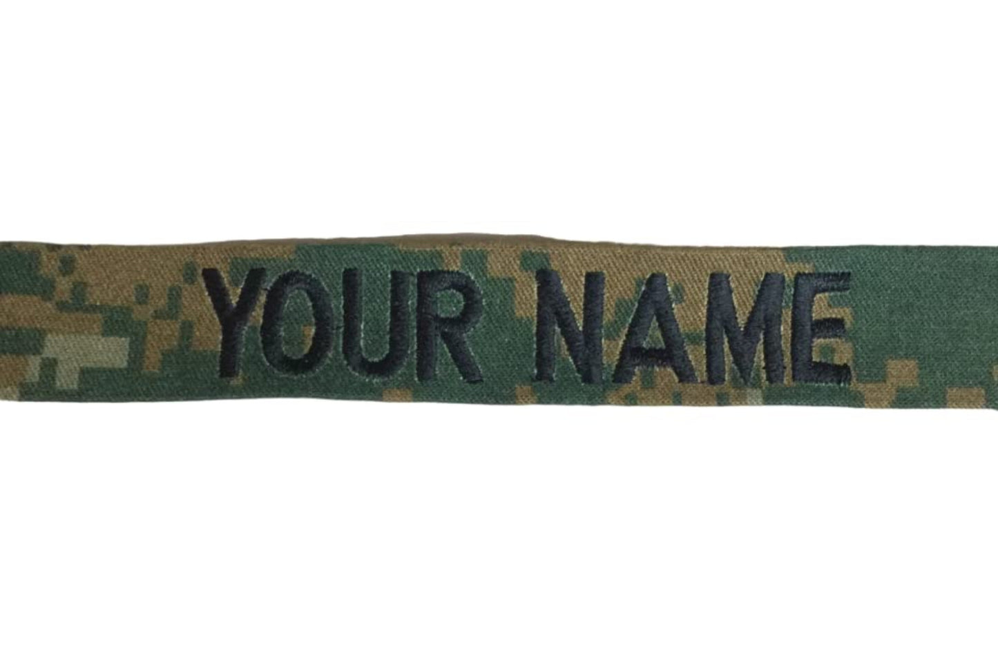 USMC Custom Woodland Nametape, Sew-on