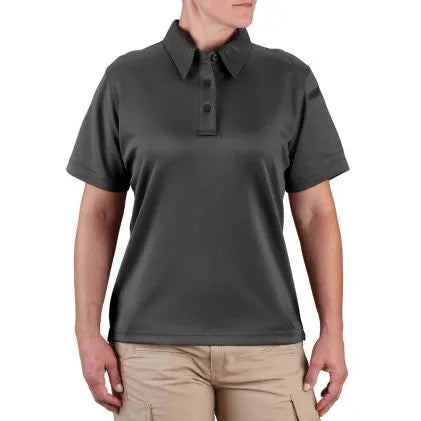 Propper I.C.E. Womens Performance Polo Short Sleeve (Charcoal)