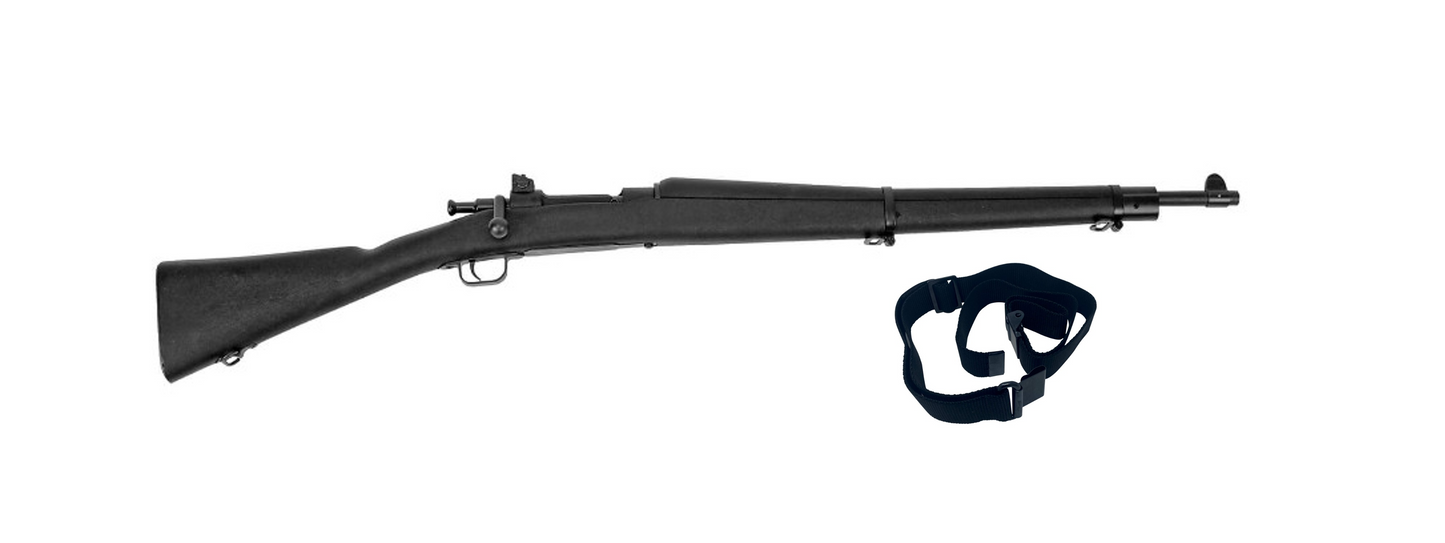 Daisy 1903-A1 Springfield Replica Drill Rifle, Black Stock with Black Sling