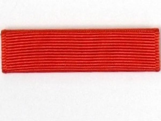 Mil-Bar Ribbon  Scarlet Red
