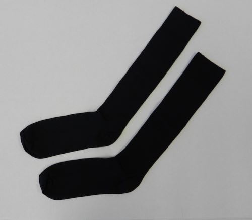 Black Military Nylon Dress Sock, (One Size -1 Pair) Black Military Nylon Dress Sock, (One Size -1 Pair)