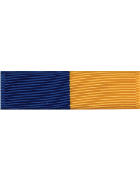 Mil-Bar Ribbon Royal Blue/Gold