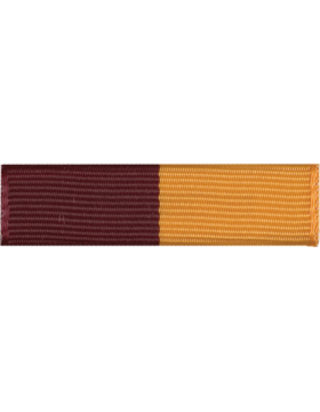Mil-Bar Ribbon Maroon/Gold