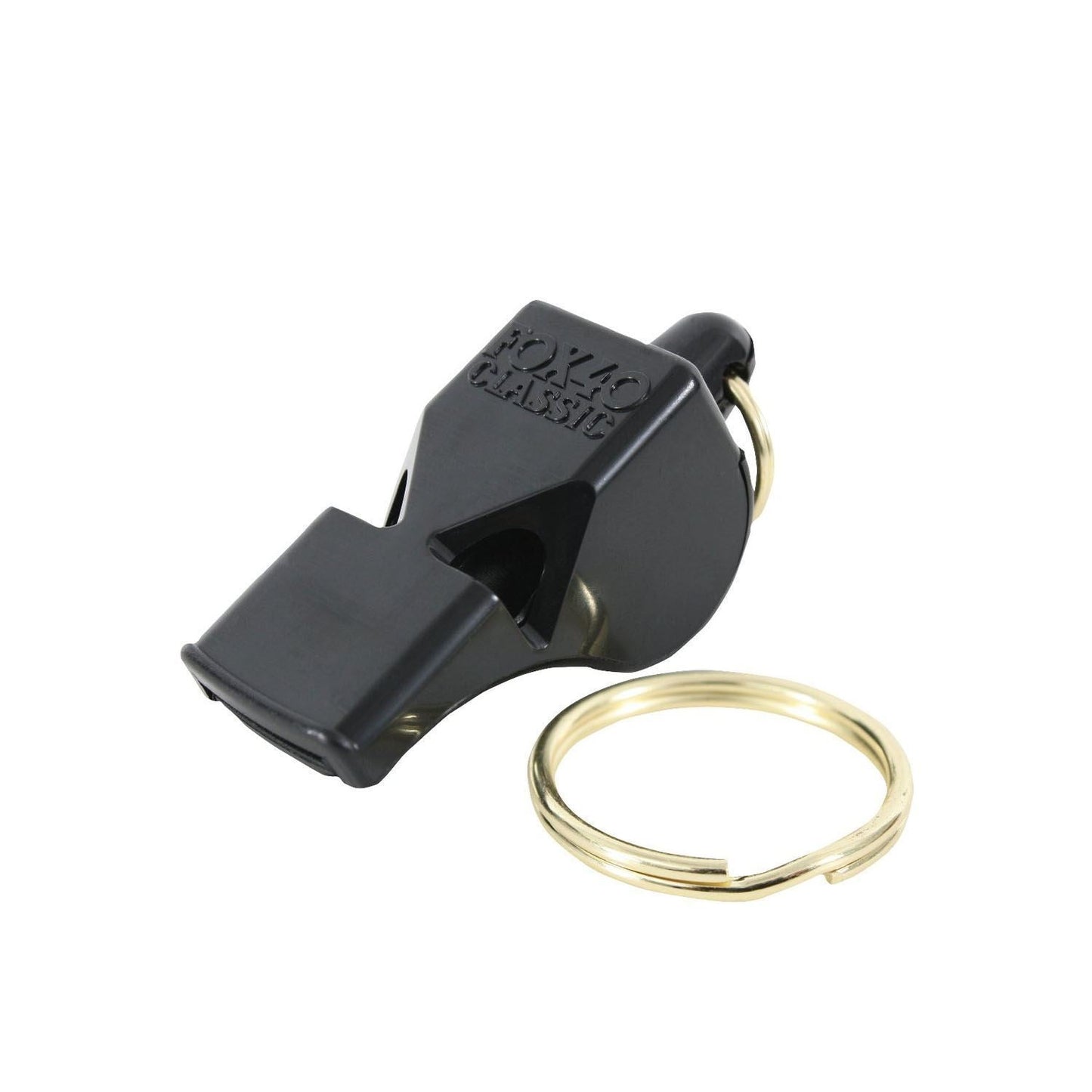 Fox 40 Classic Safety Whistle / Black, (5 Per Pack)
