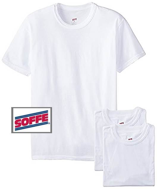 Undershirt, Mens White (Medium 3 Pack)