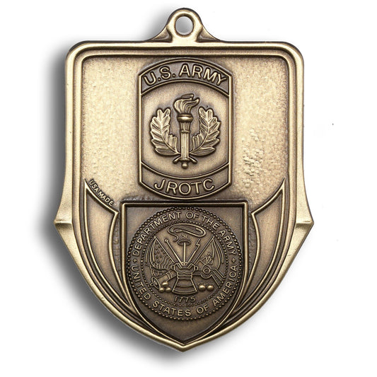 Army JROTC Medal - Gold, 100 Series