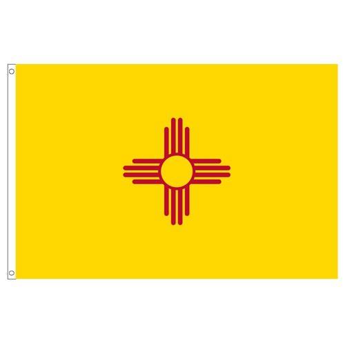 State Flag, New Mexico, Outdoor, 5x8, Nylon