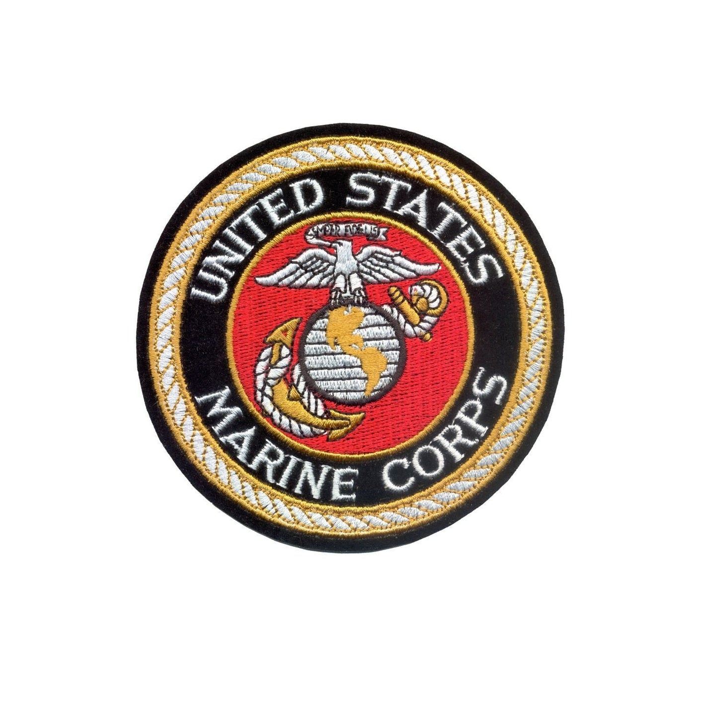 Deluxe Round U.S.M.C. Patch (5 per pack)