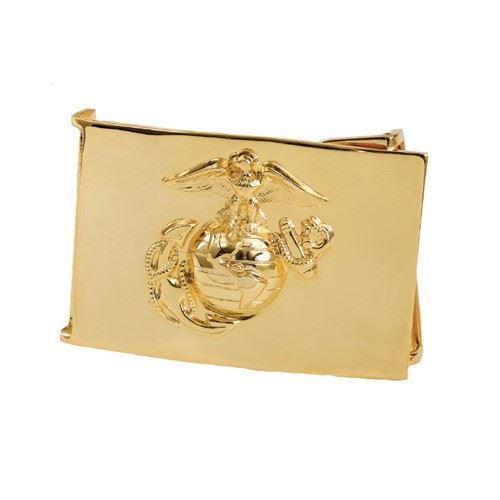 MC-DRESS 2" X 3" Marine Corps Emblem Buckle w/Globe
