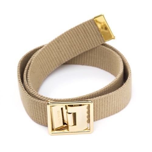 USMC Cotton Khaki Web Belt