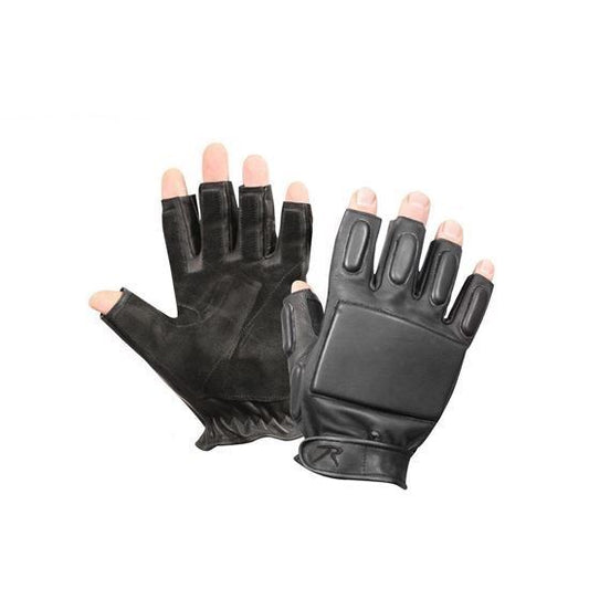 Tactical Fingerless Rappelling Gloves - Large
