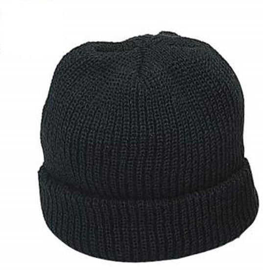 Tactical Acrylic Watch Cap - Black. (15 per pack)