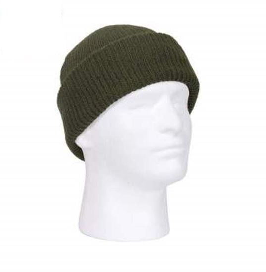 Tactical Genuine G.I. Wool Watch Cap - Olive Drab. (5 per pack)
