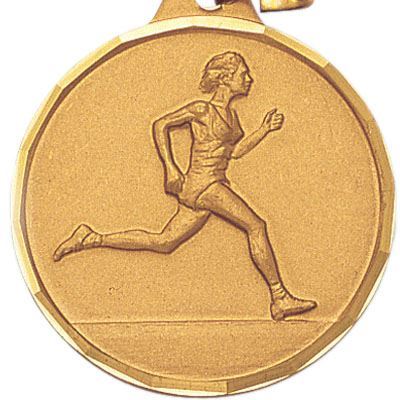 E-Series Medal, Female Runner, Gold