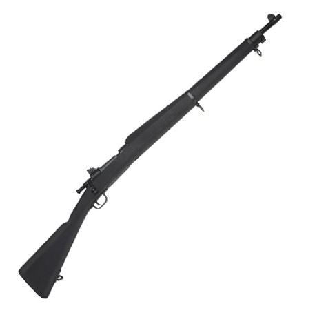 DrillAmerica 1903 Springfield Replica Rifle, Black Stock with Black Metal