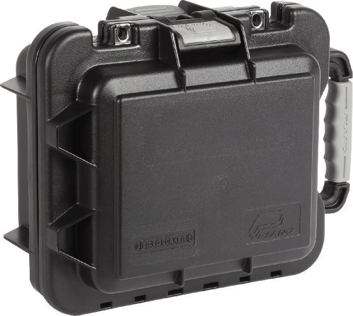 Field Locker Pistol Case, Black with Gray Latches/Handles, Model # 109130