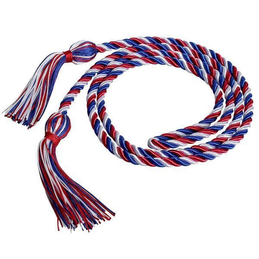 Red/White/Blue Graduation Cord (Single Cord)