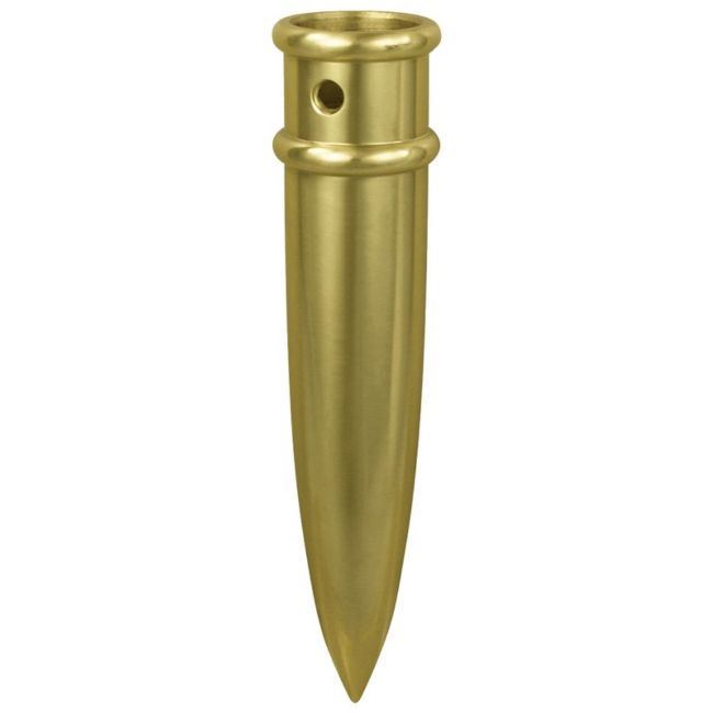 Guidon Pointed Bottom Ferrule, Gold Finish