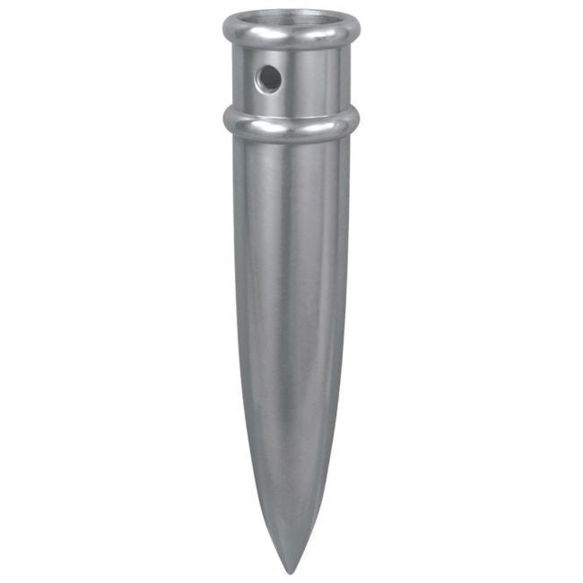 Guidon Pointed Bottom Ferrule, Chrome Finish