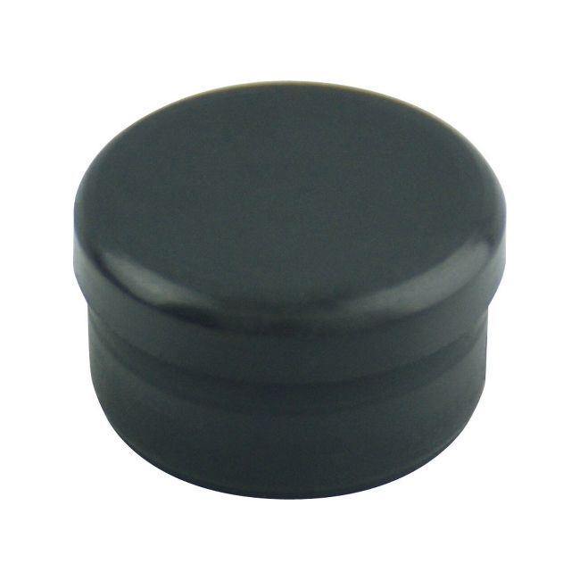 Black Plastic Bottom Plug for 1-1/8" Aluminum Flag Pole