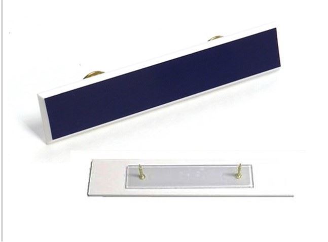 AF Blue, Blank Nameplate 100PK