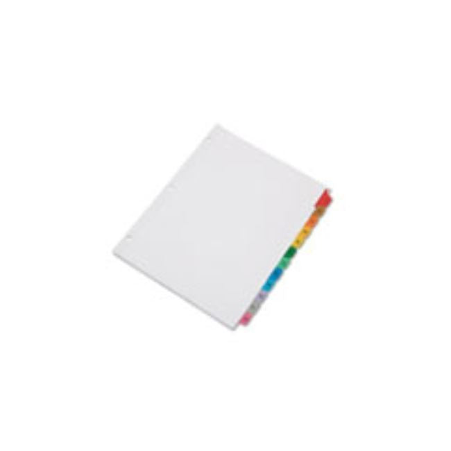 TABLE OF CONTENTS INDEX, 1-12 SET, LETTER, ASSORTED, (20 SETS PER PACK)