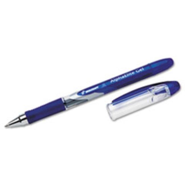 ALPHAELITE ROLLER BALL STICK GEL PEN, BLUE INK, MEDIUM (5 DOZEN PER PACK)