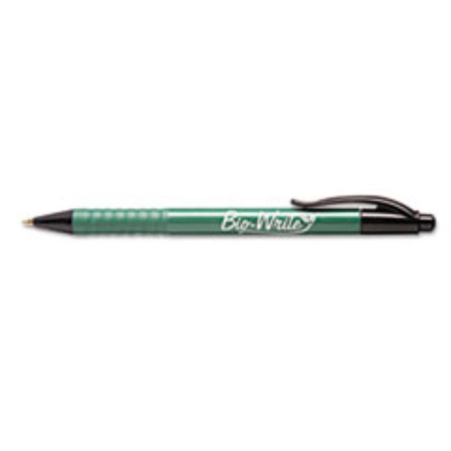 BIO-WRITE BALLPOINT RETRACTABLE PEN, BLACK INK, MEDIUM (5 DOZEN PER PACK)