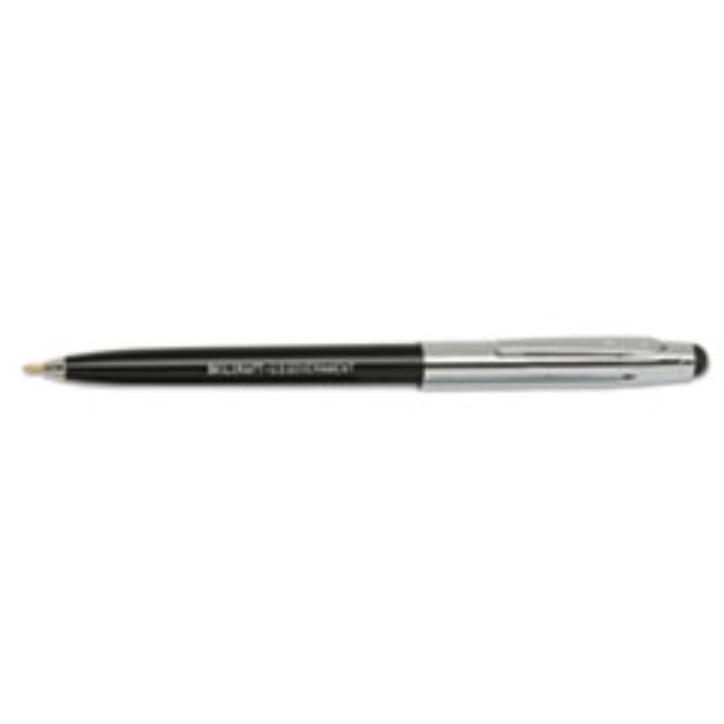 COMBO BALLPOINT PEN AND STYLUS, MEDIUM POINT, BLACK, (5 PER PACK)