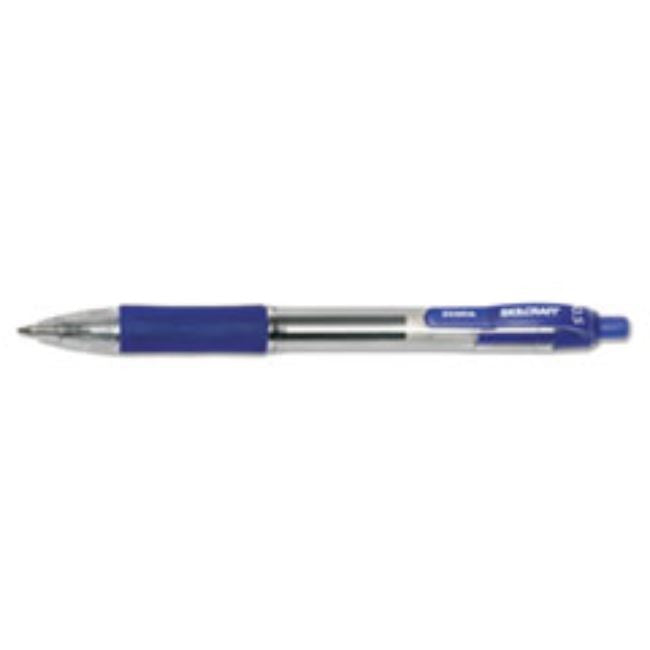 RETRACTABLE GEL PEN, FINE POINT, BLUE, (5 DOZEN PER PACK)