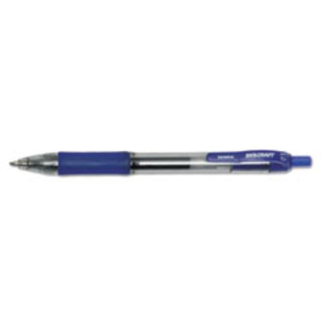 RETRACTABLE GEL PEN, BOLD POINT, BLUE, (5 DOZEN PER PACK)