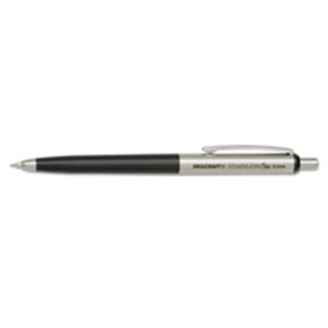 STAINLESS ELITE MECHANICAL PENCIL, 0.5 MM, BLACK, 3CT/BX (5 BOXES PER PACK)