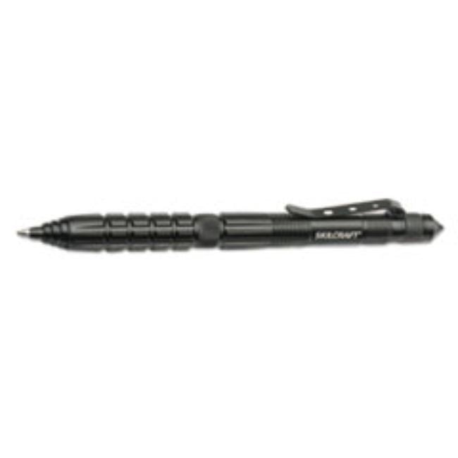DEFENDER PRESS-TIP PEN, 1 MM, MEDIUM, BLACK INK, (5 PER PACK)