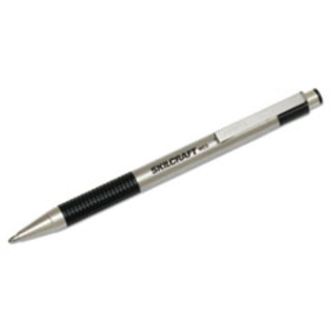 ZEBRA RETRACTABLE BALLPOINT PEN, 1 MM, BLACK INK, 2CT/BX, (10 BOXES PER PACK)