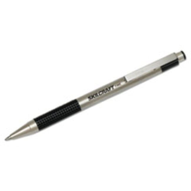 ZEBRA RETRACTABLE BALLPOINT PEN, 0.7 MM, BLACK INK, 2CT/BX, (10 BOXES PER PACK)