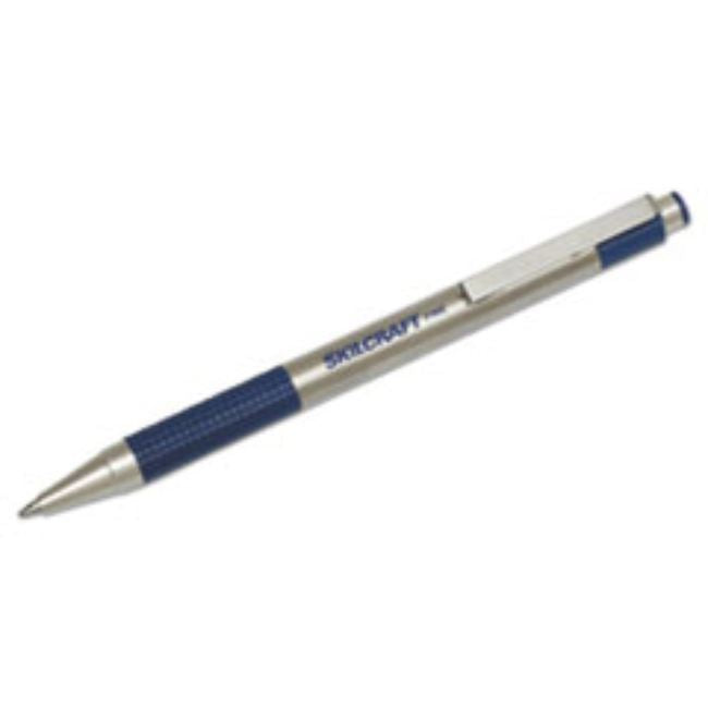 ZEBRA RETRACTABLE BALLPOINT PEN, 0.7 MM, BLUE INK, 2CT/BX, (10 BOXES PER PACK)